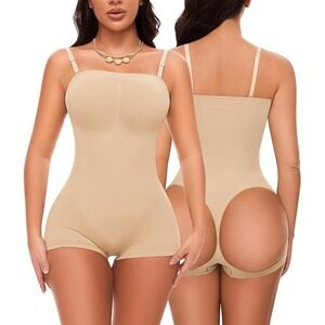 NaTen Shapewear‎ Bodysuit Tummy Control Butt Lifter Body Shaper Women Adjustable